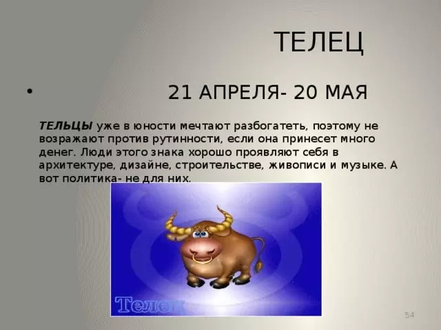 Taurus - Znak zodiaku