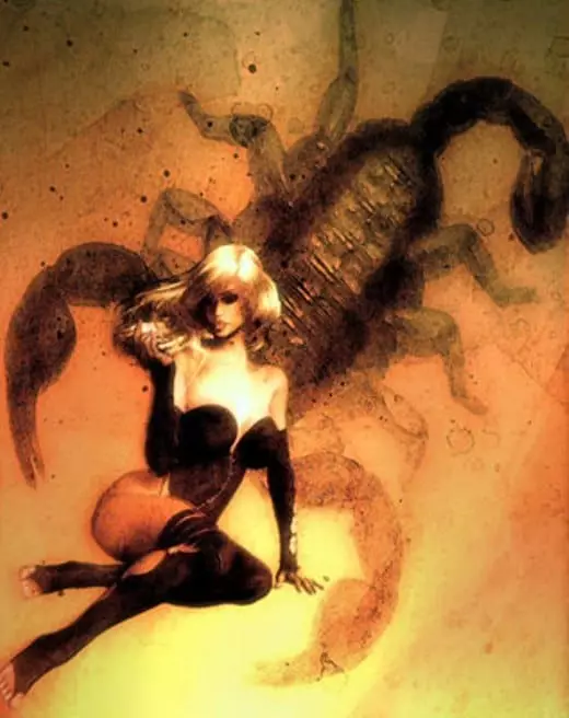 在一個女人的蝎子中的金星意味著什麼