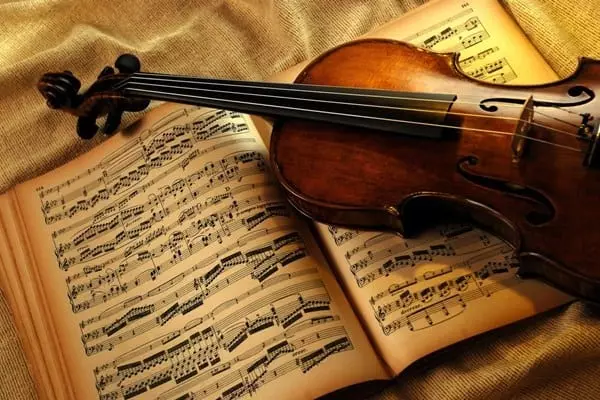 Notes na violin