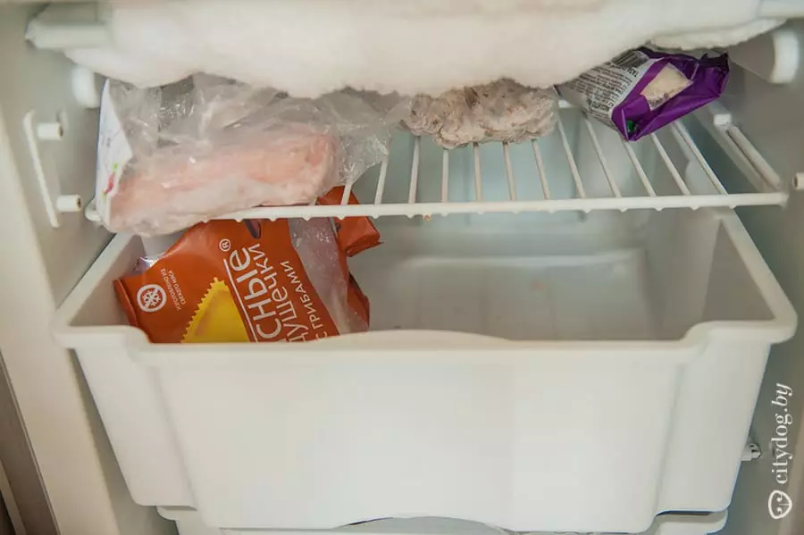 Nižší oddělení chladničky