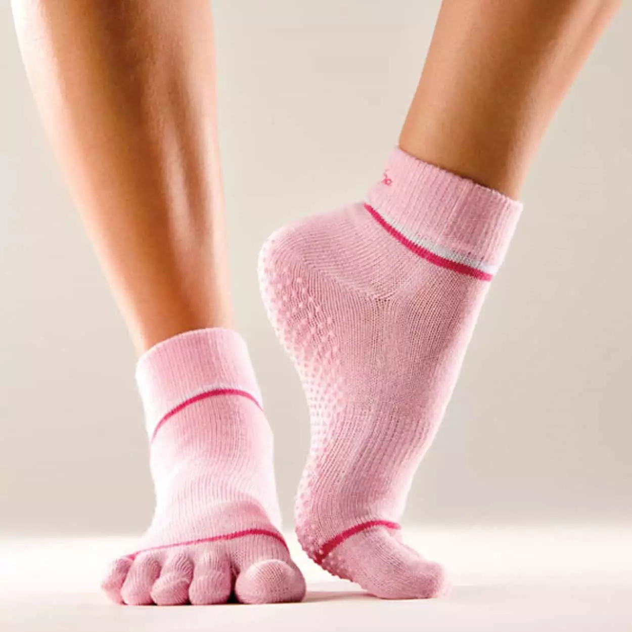 rosa Socken