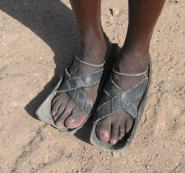 Sapatos caseiros