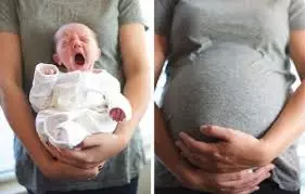 Før og efter fødslen