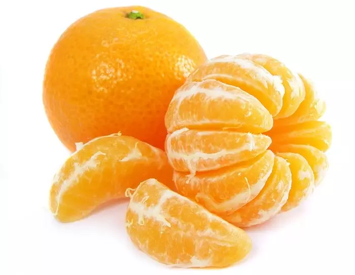 Mandarin sans pelage