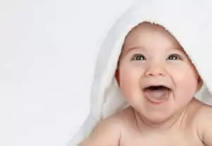 Dítě úsměvy