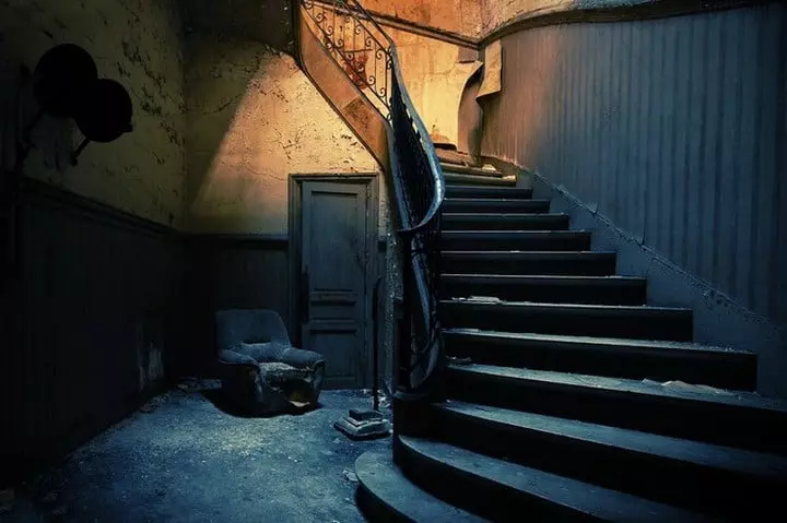 家の階段