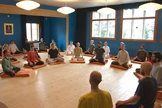 Meditation in group