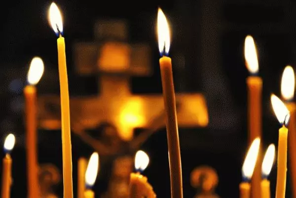 Espelmes de l'església