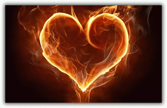 Srdce v ohni