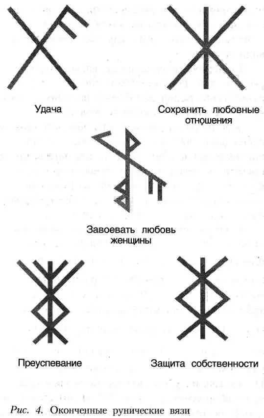 Runic Bréif - gebreide Runen