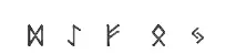 Runic inskripzioak - talismanak eta formulak prestatzeko arauak 910_5